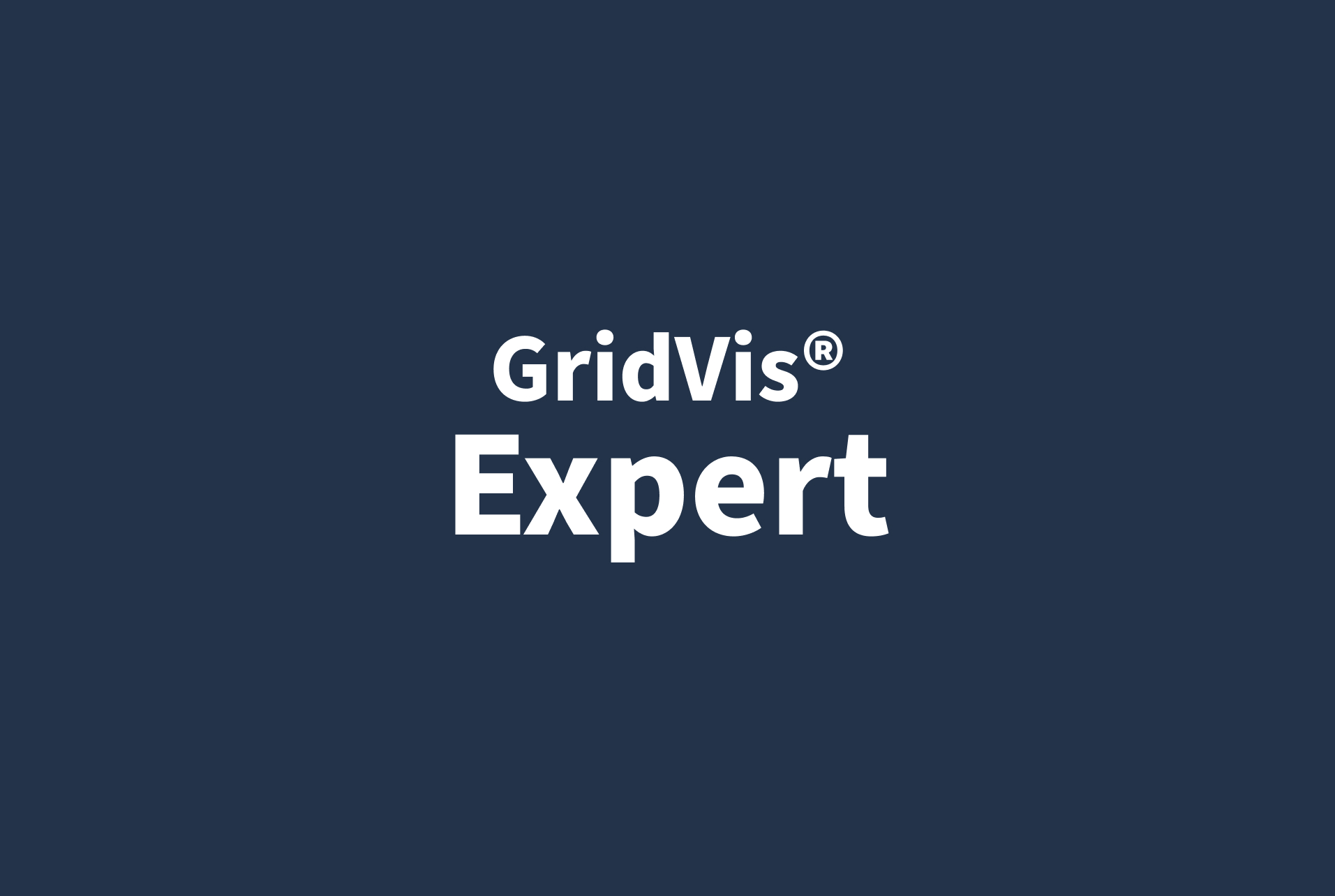 GridVis® Expert