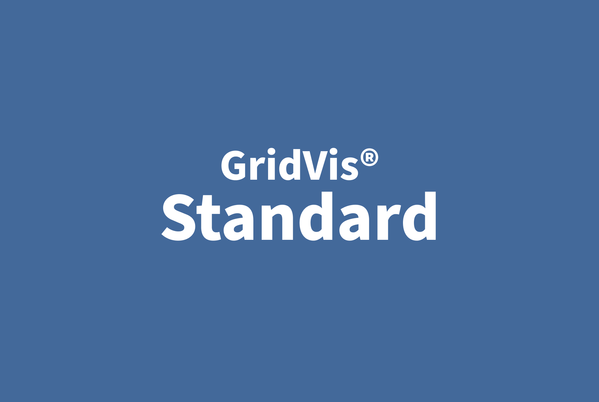 GridVis® Standard